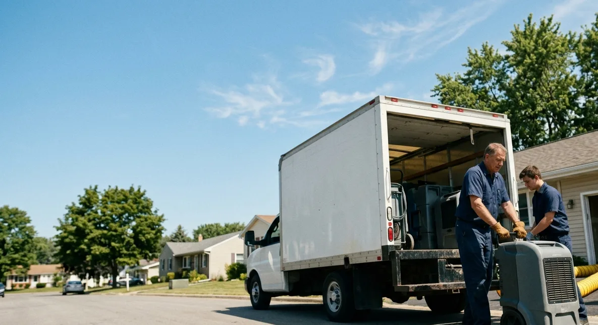 Water Damage Cleanup in Buckeye Lake, OH near me